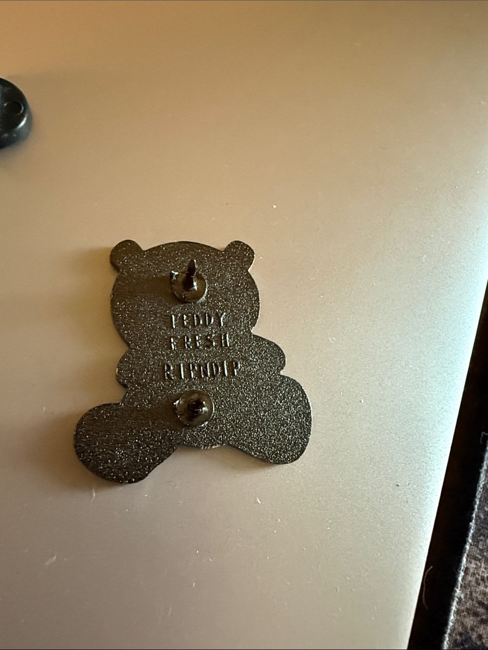 Teddy Fresh Ted Enamel Pin Collectible RipnDip Collab - Picture 3 of 3